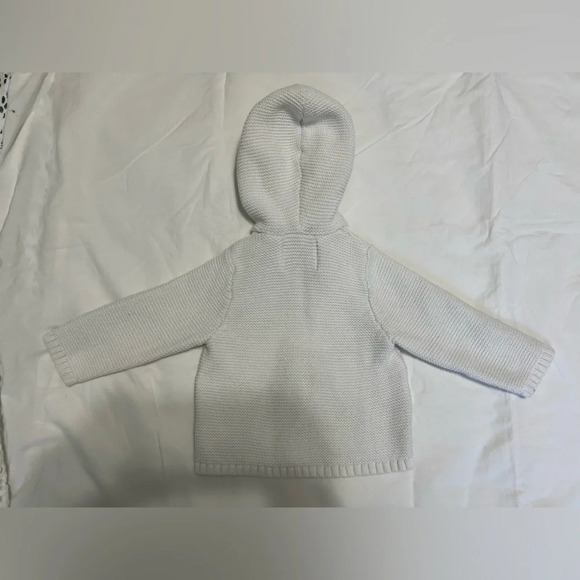 Old Navy Unisex Button-Front Hooded Sweater for Baby (Size 12-18) - Picture 2 of 5